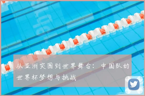 从亚洲突围到世界舞台：中国队的世界杯梦想与挑战