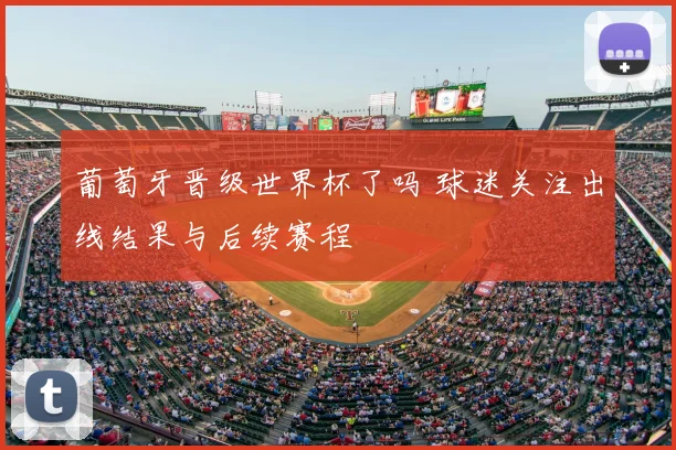 葡萄牙晋级世界杯了吗 球迷关注出线结果与后续赛程