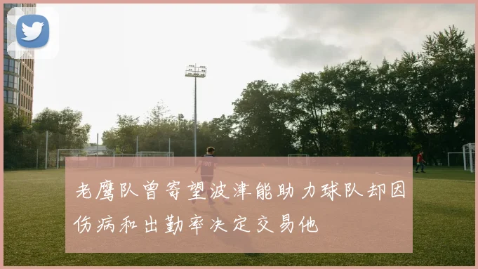 老鹰队曾寄望波津能助力球队却因伤病和出勤率决定交易他