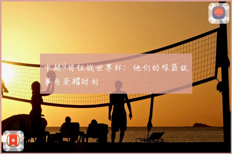 中超9将征战世界杯：他们的绿茵故事与荣耀时刻