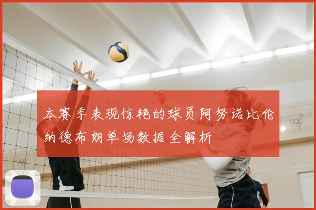 本赛季表现惊艳的球员阿努诺比伦纳德布朗单场数据全解析