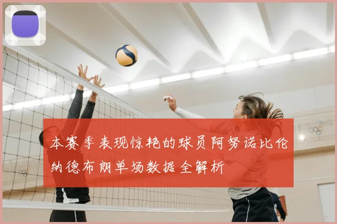 本赛季表现惊艳的球员阿努诺比伦纳德布朗单场数据全解析